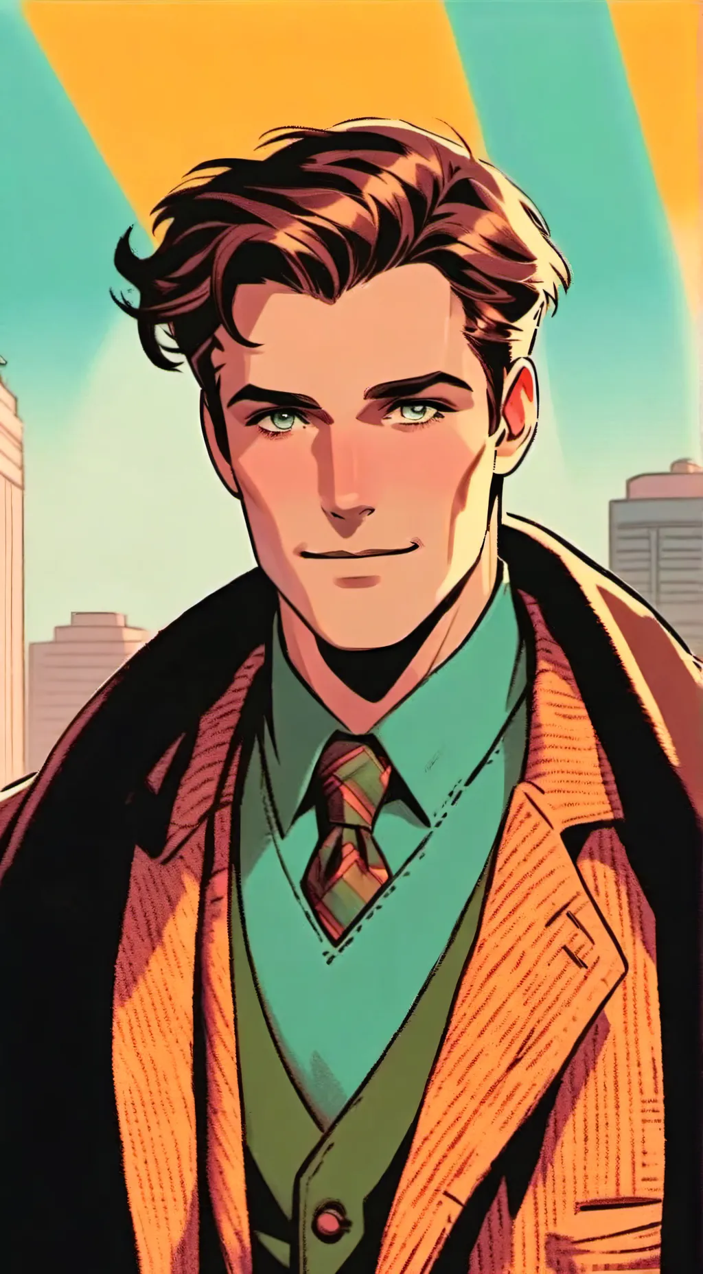 ai character: Caleb Ford background