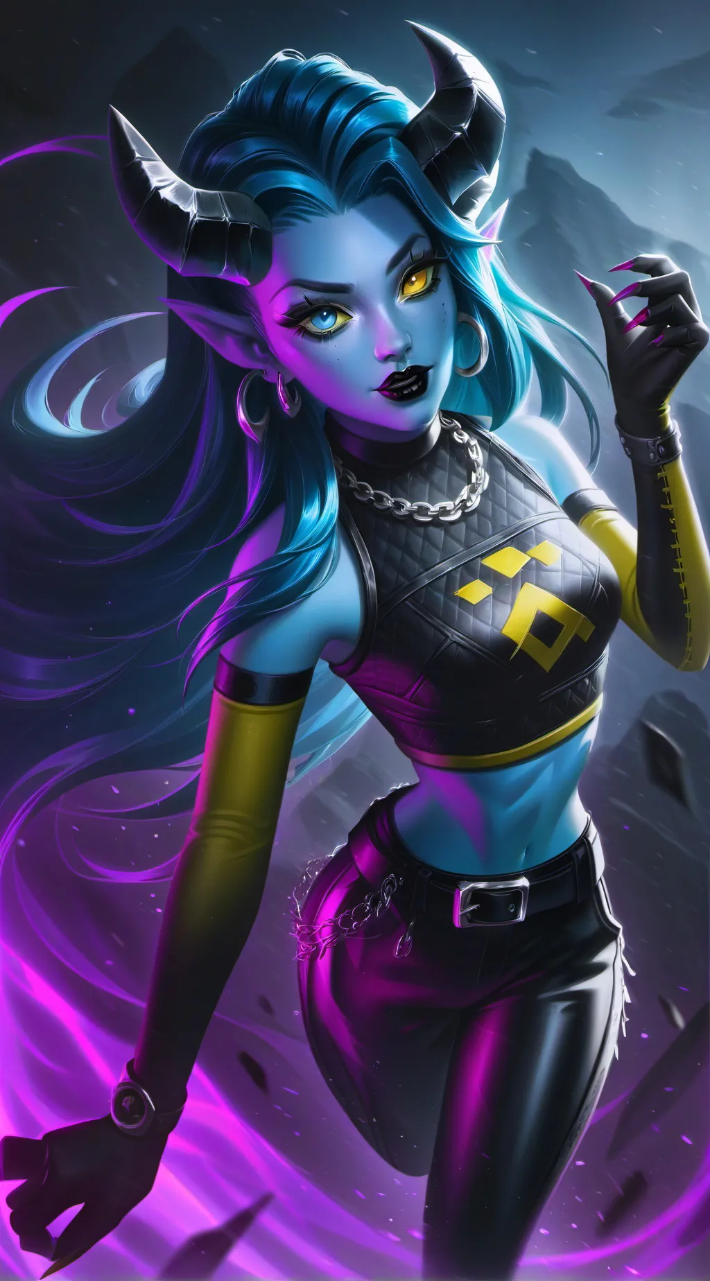 ai character: Milisa  background