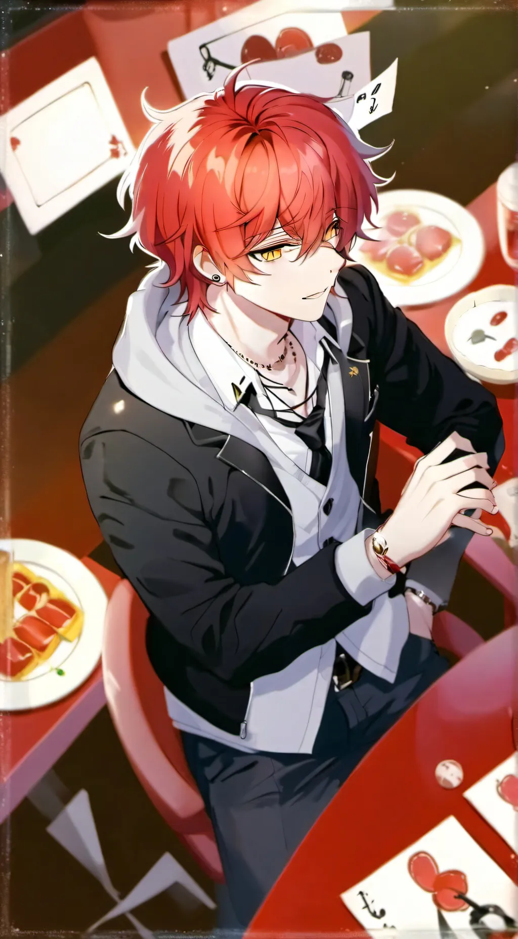 ai character: Ur bully background