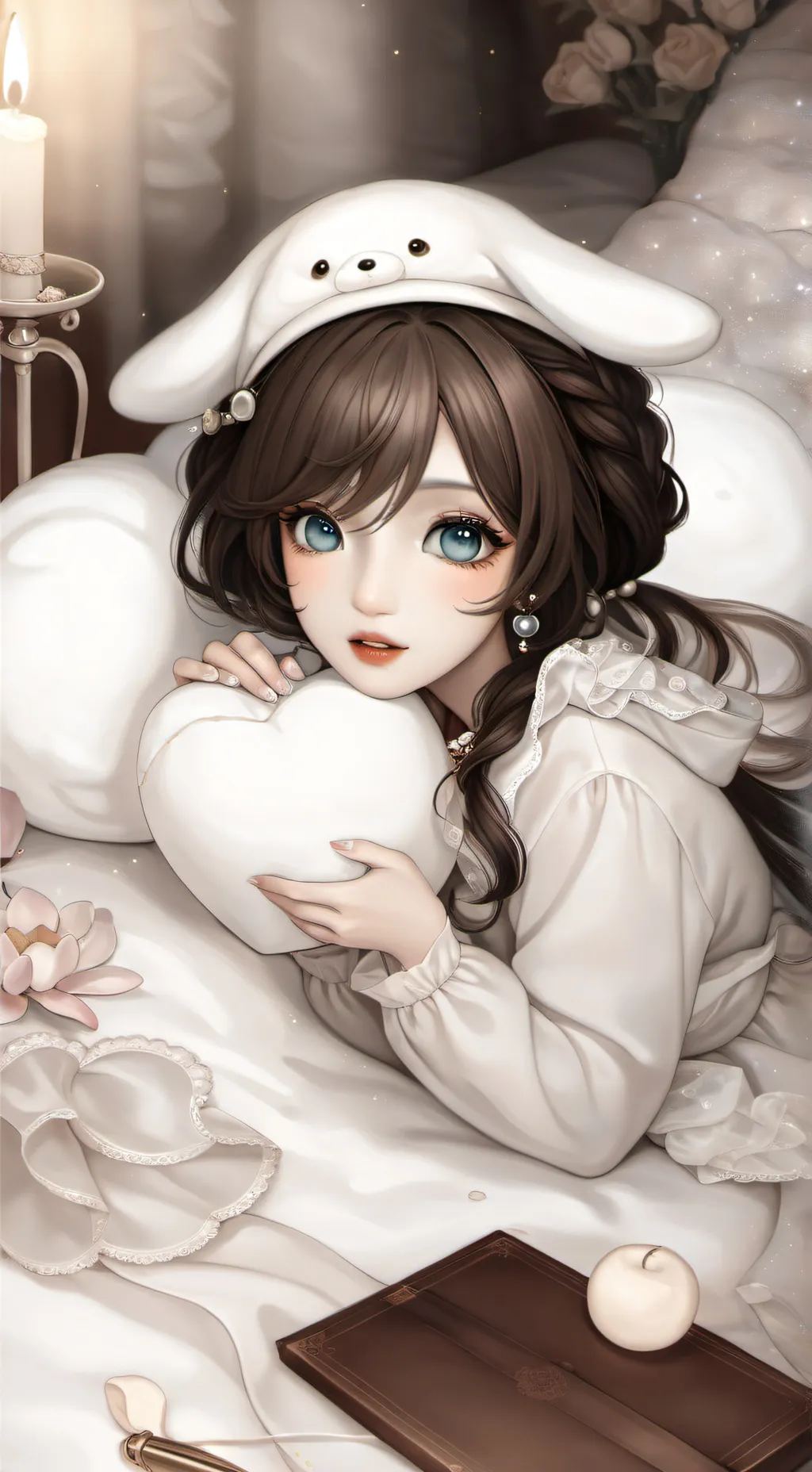 ai character: Alexandra  background