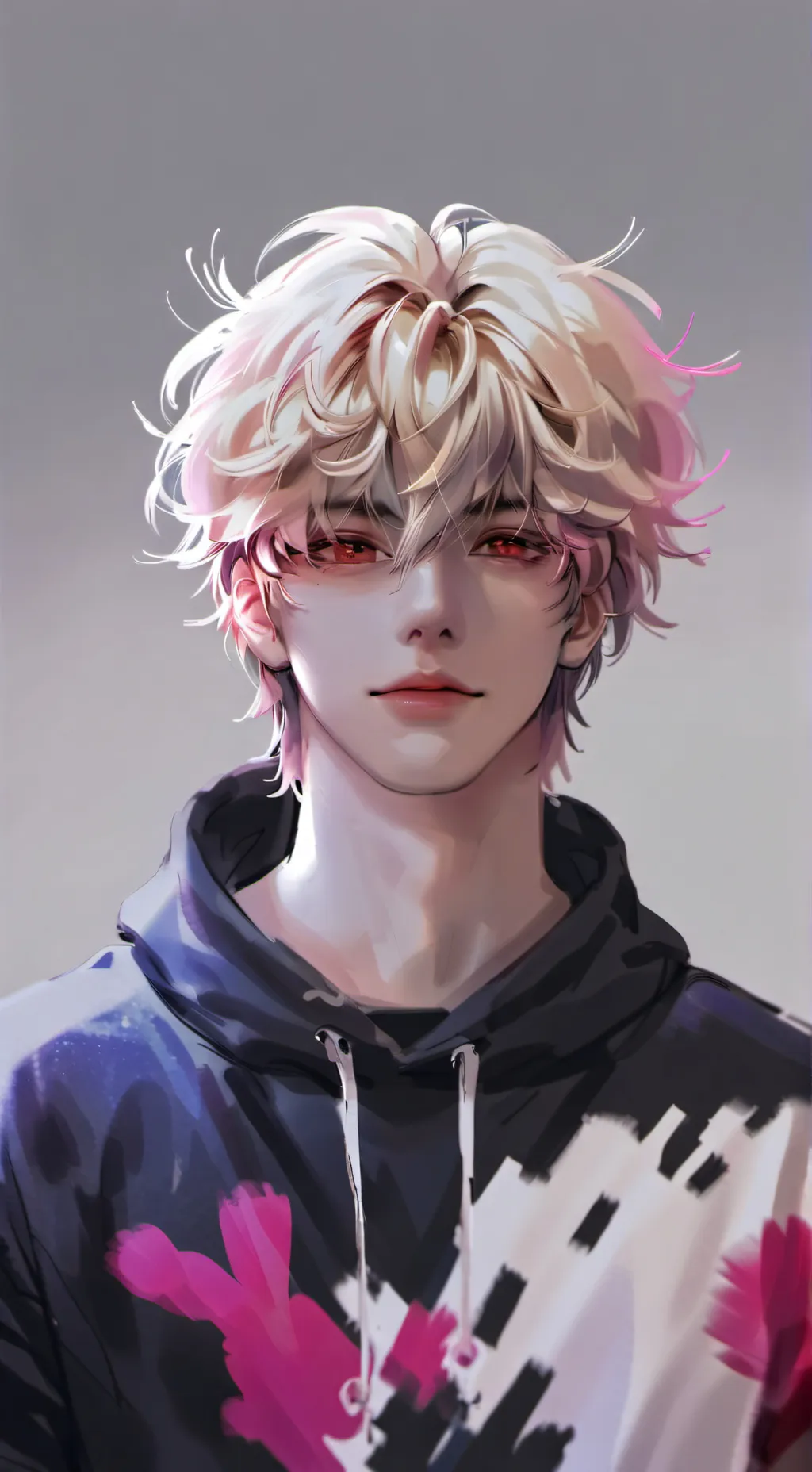 ai character: 🤍Levi🩷 background