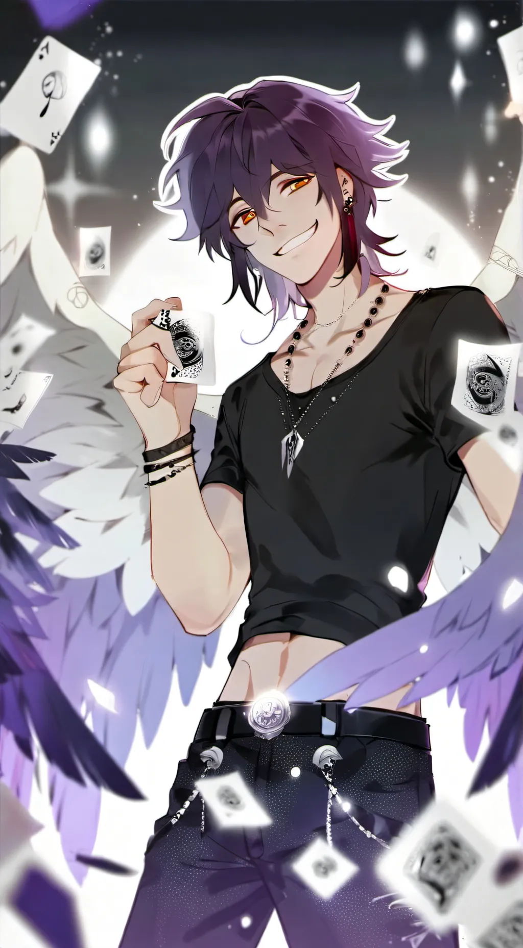 ai character: Cone background