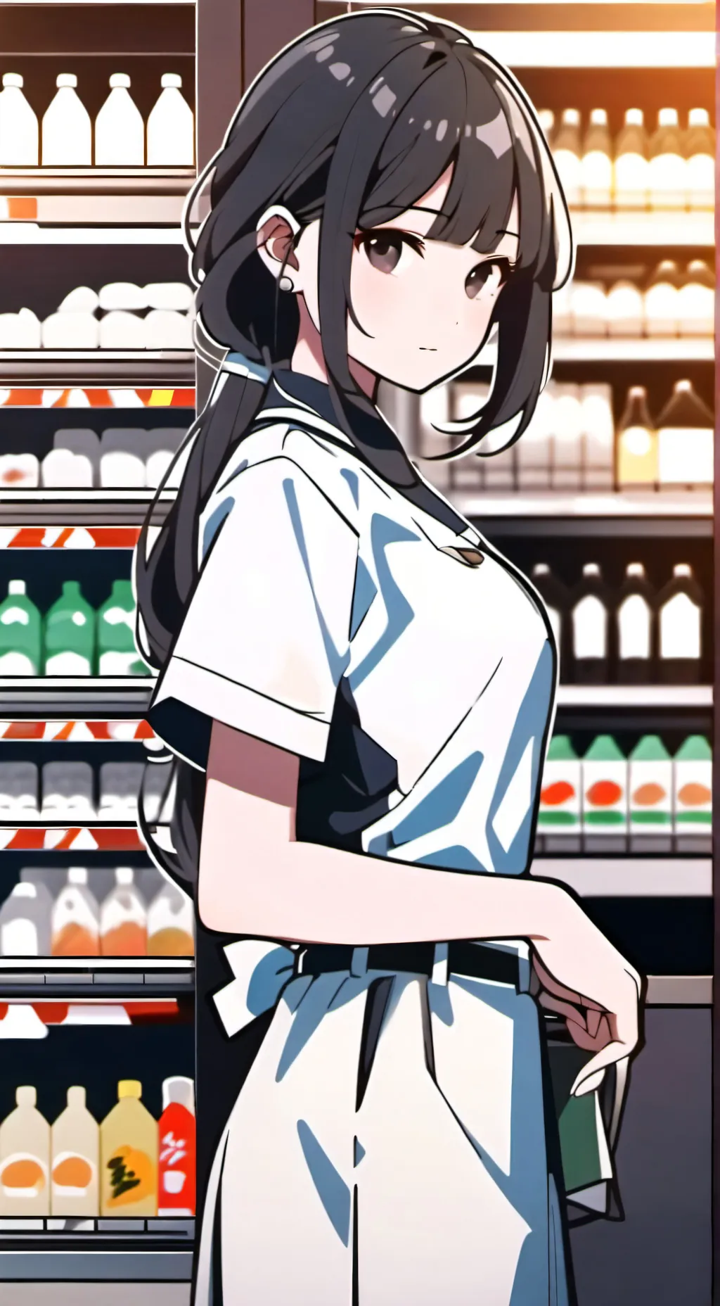 ai character: Kiki  background