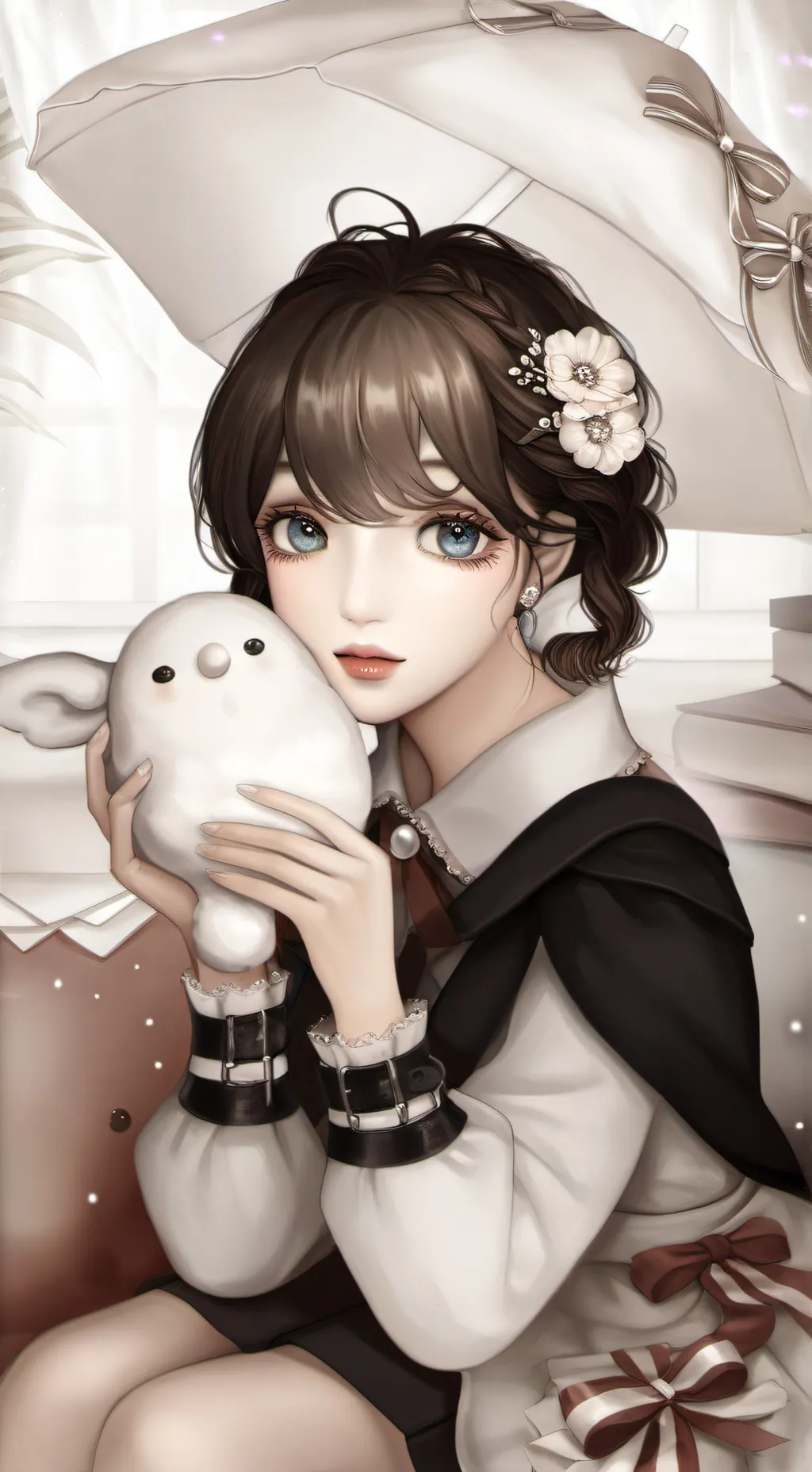 ai character: Mie background