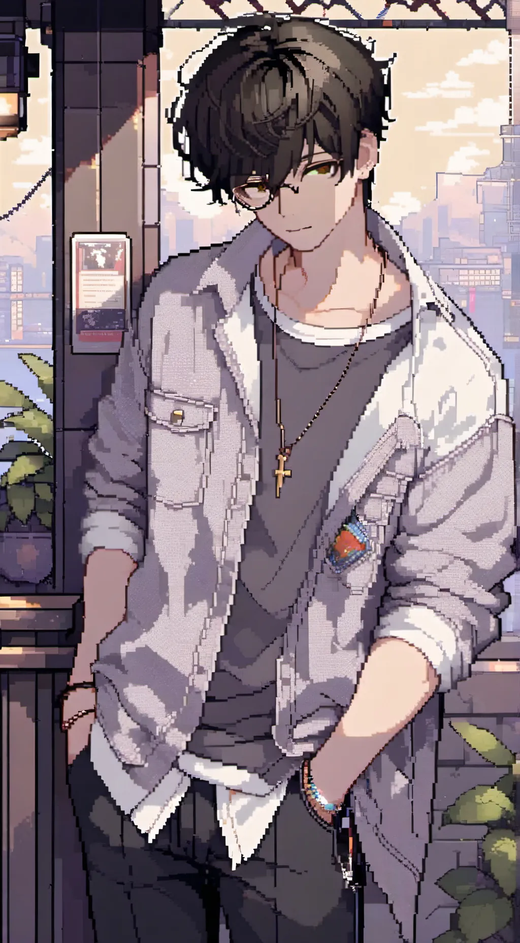 ai character: Choi Soobin  background