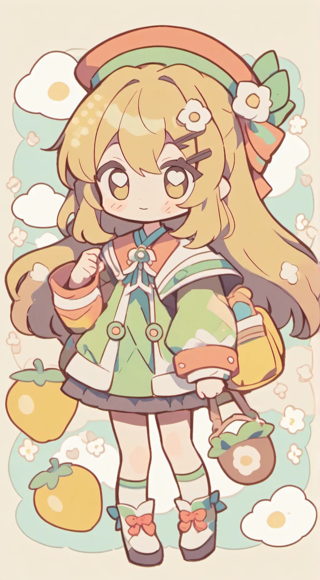 ai character: Dandy's world  background