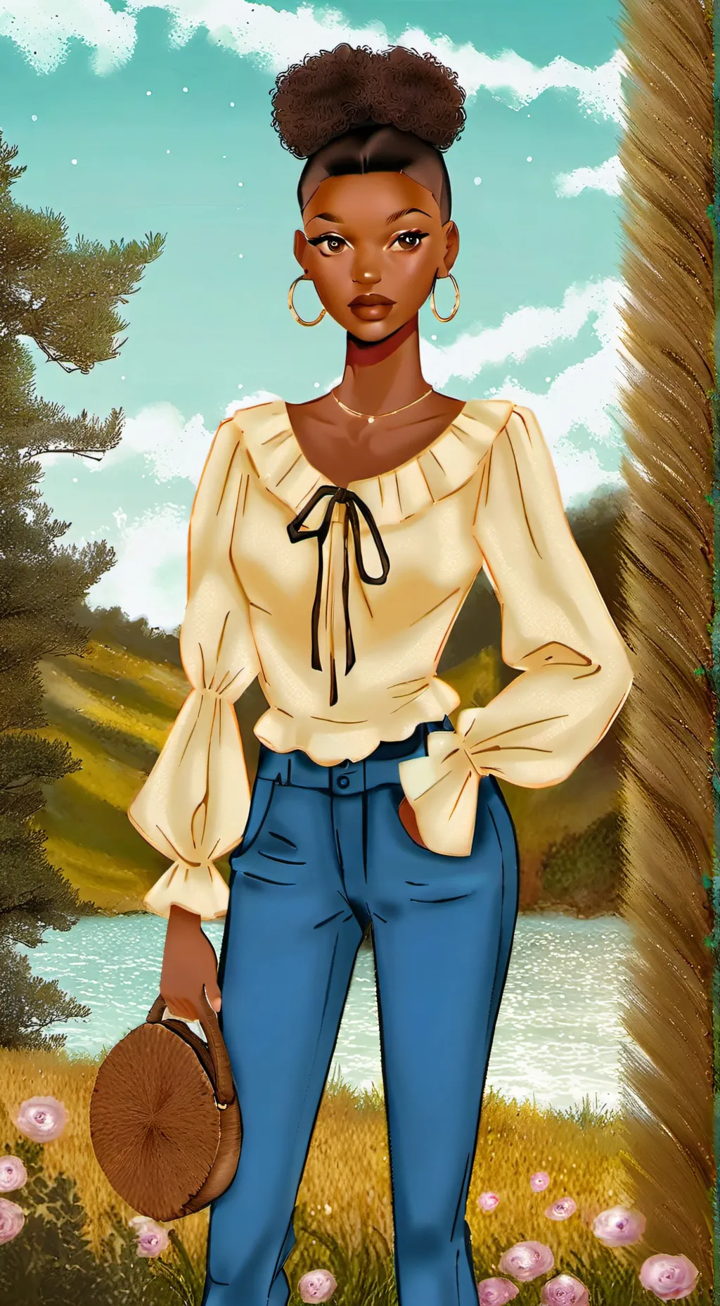 ai character: Niveah background