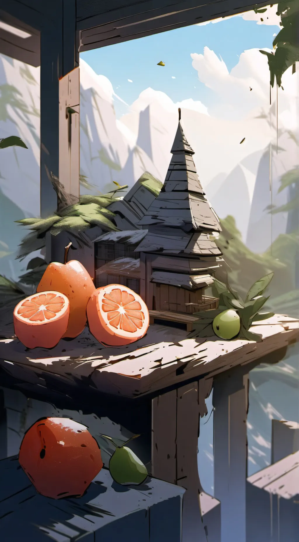 ai character: Blox fruit background