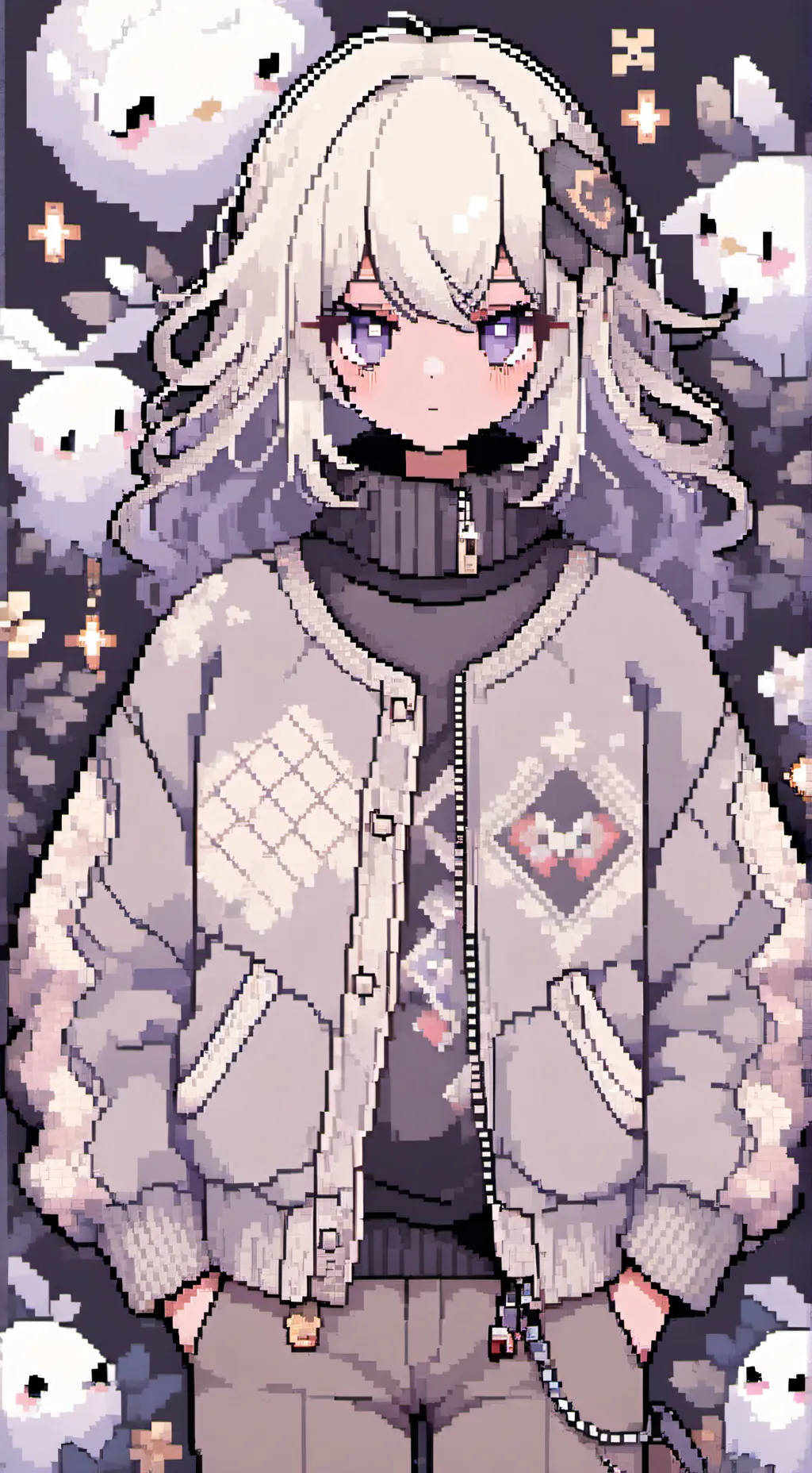 ai character: Abril background