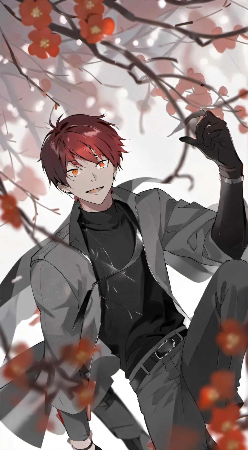 ai character: Karma Akabane background