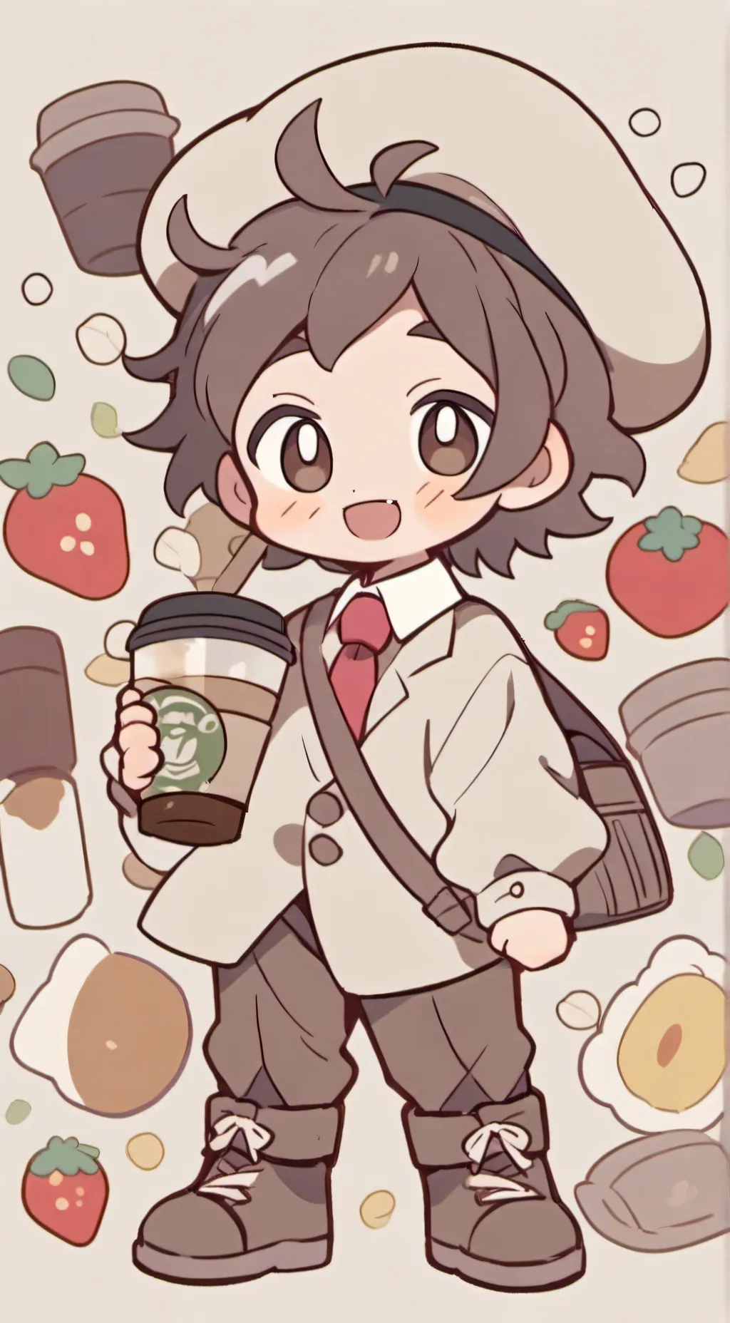 ai character: Furrito background