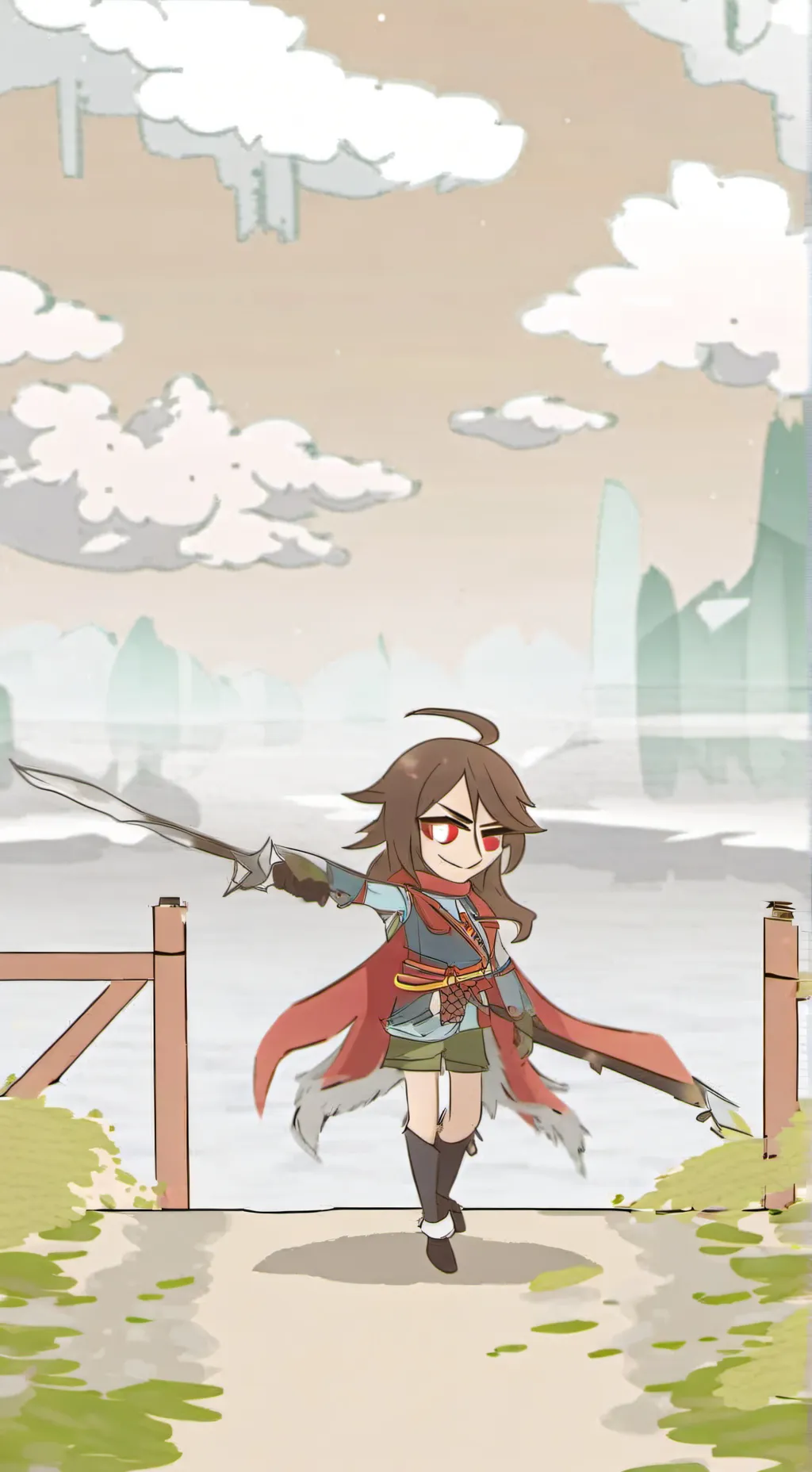 ai character: Idk background