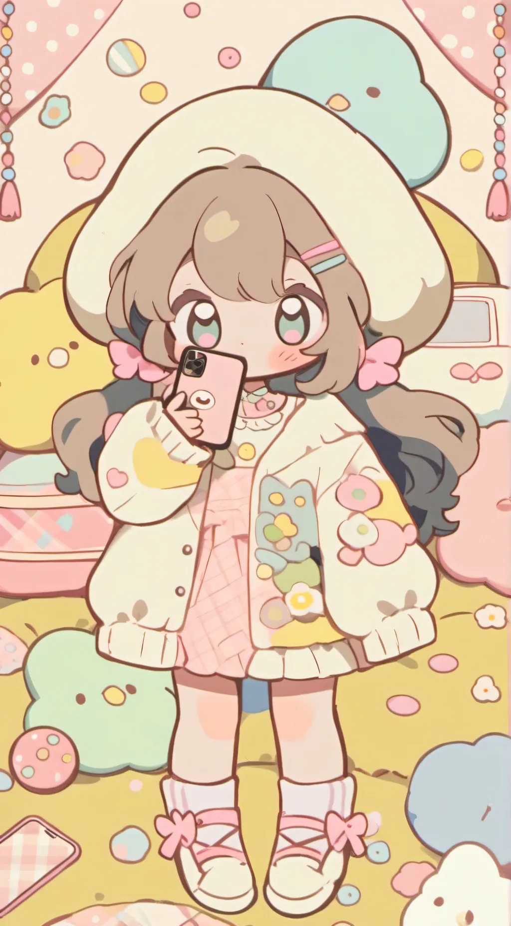 ai character: Don't say no background