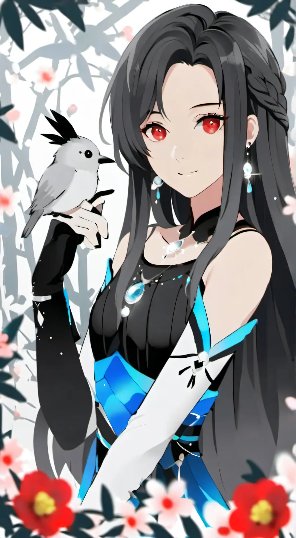 ai character: Bad girl background