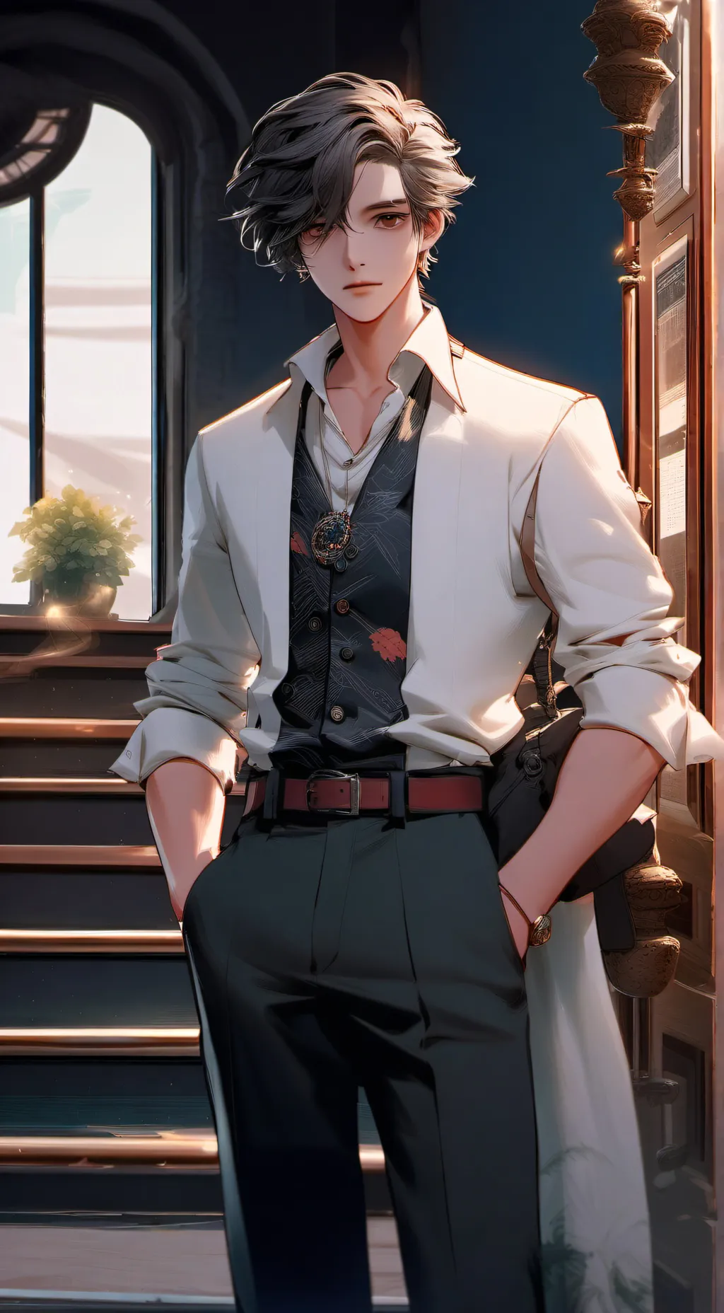 ai character: Nino background