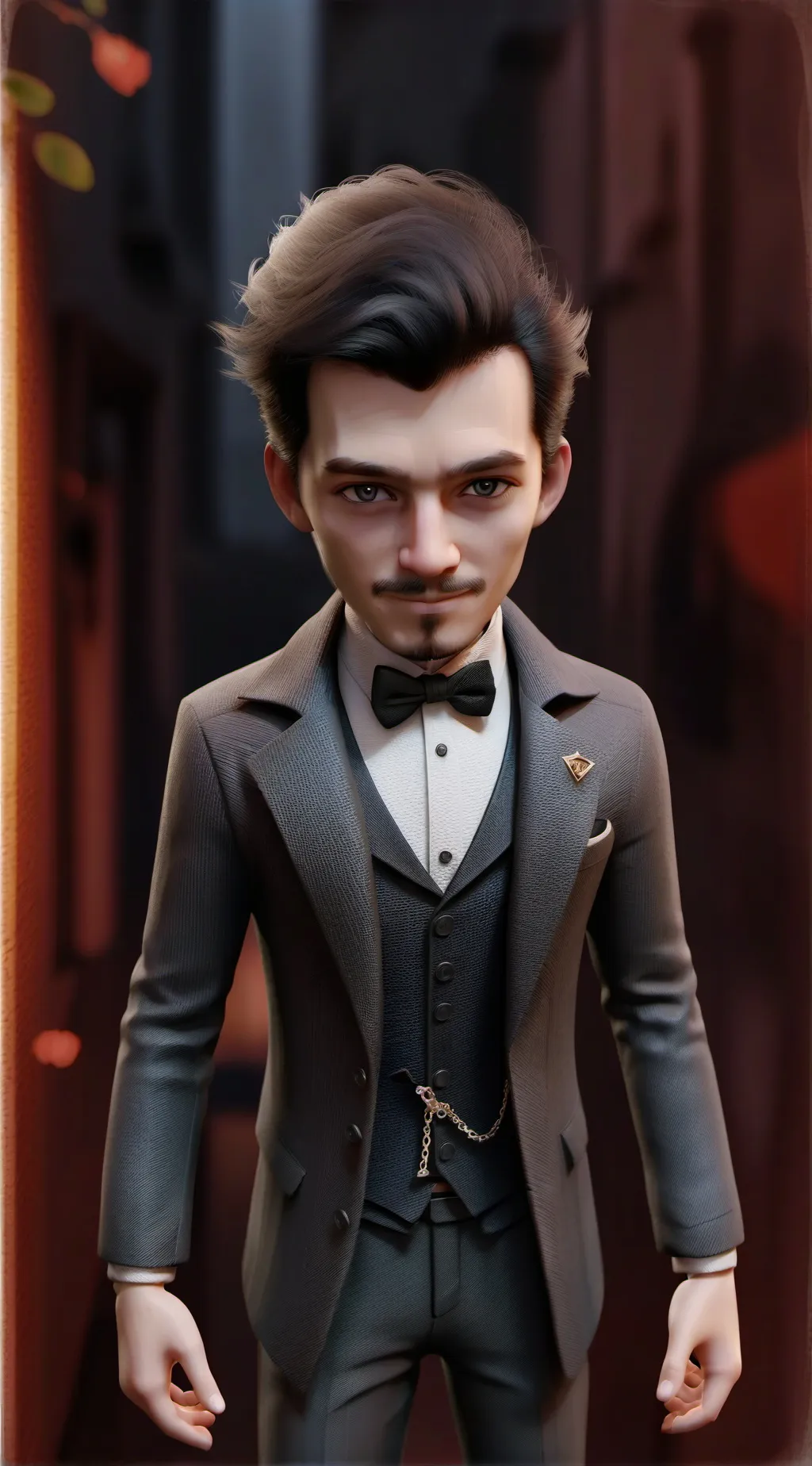 ai character: oskar background