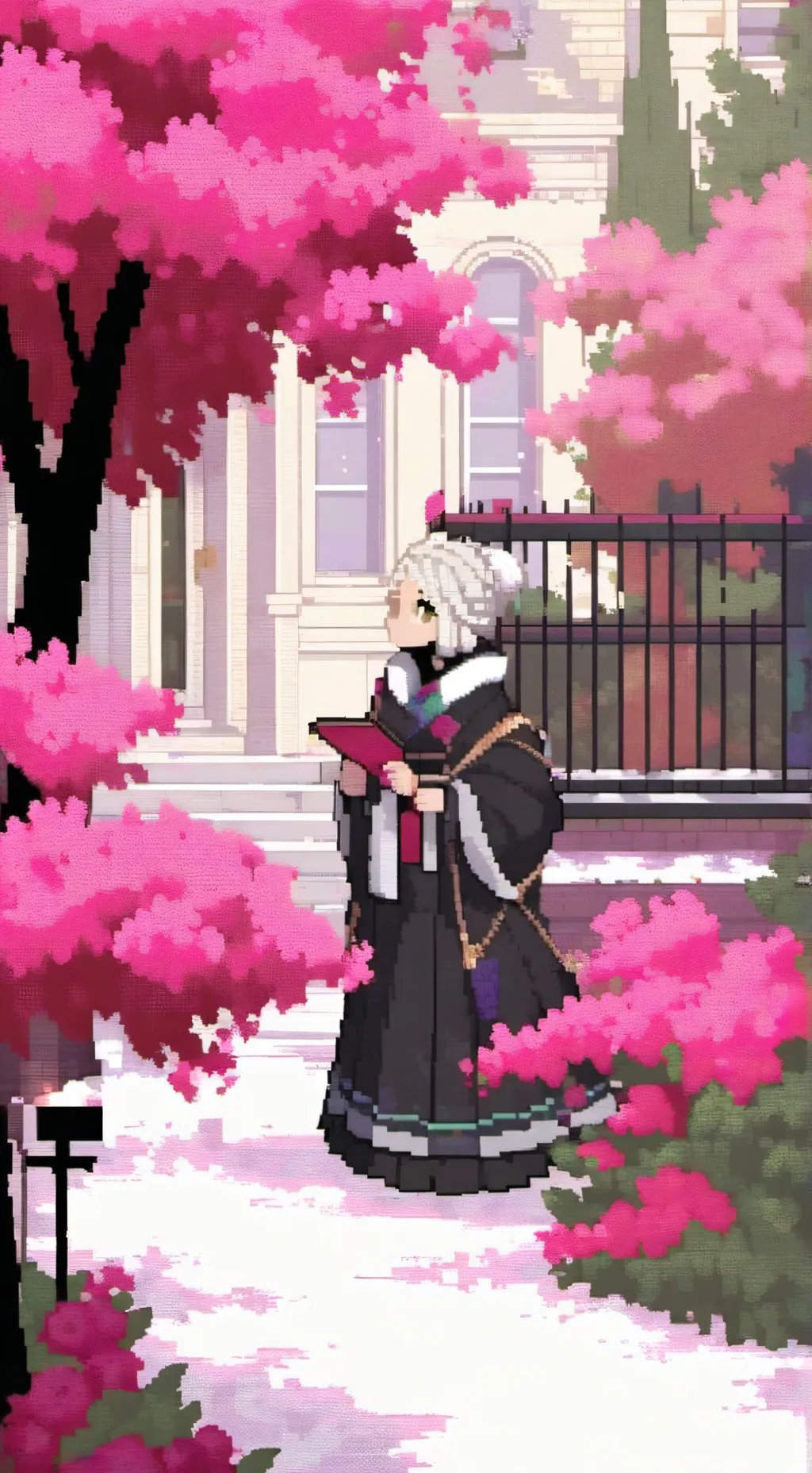 ai character: Vani being sweet background