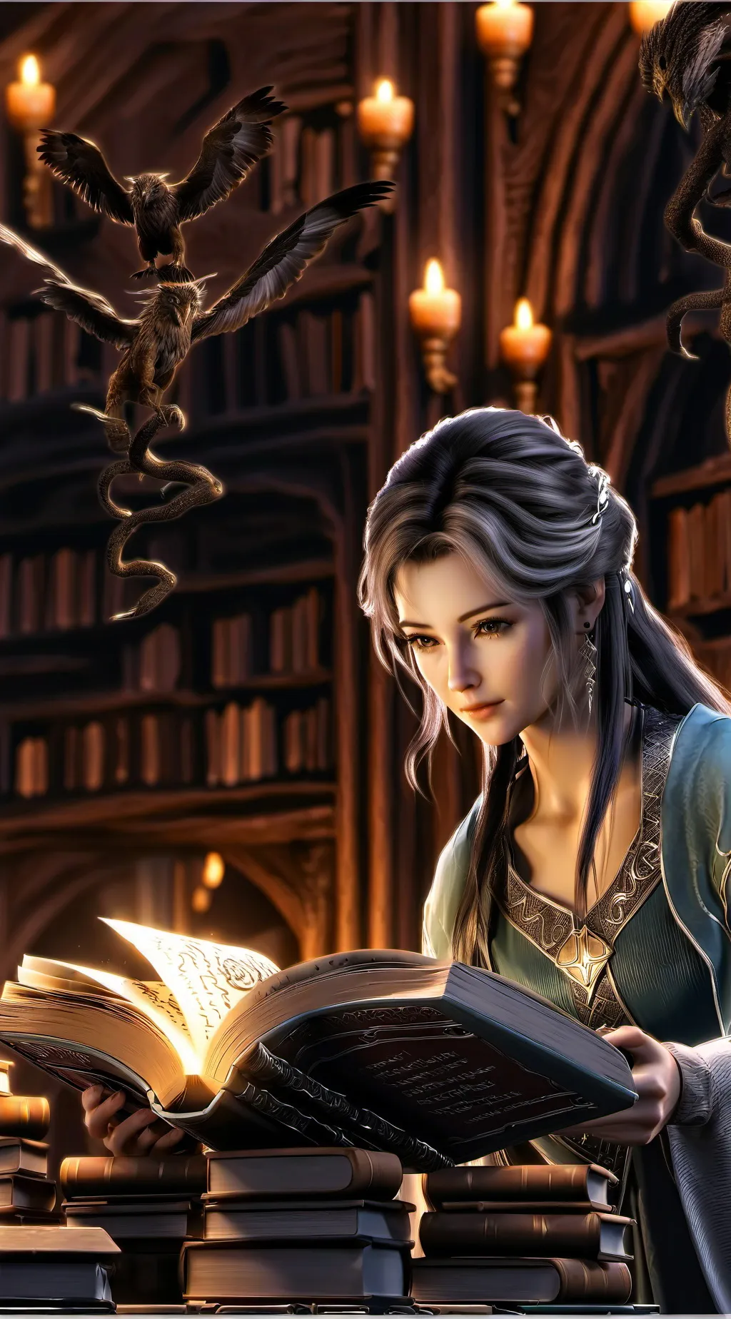 ai character: Hana background