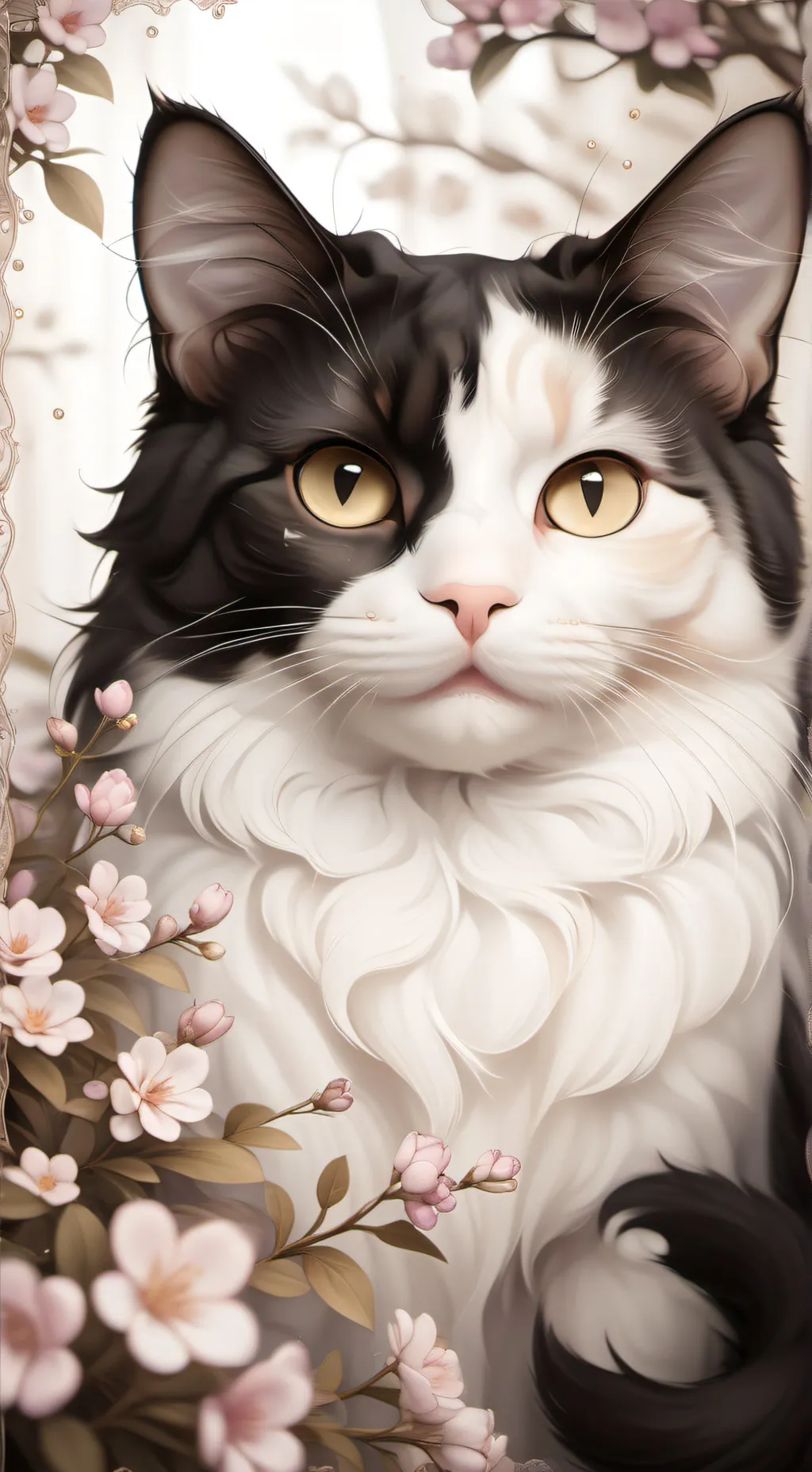 ai character: Orange juice background