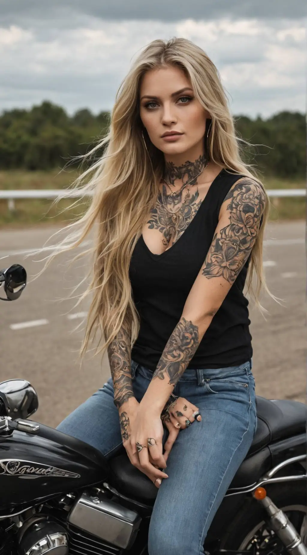 ai character: Ellie background