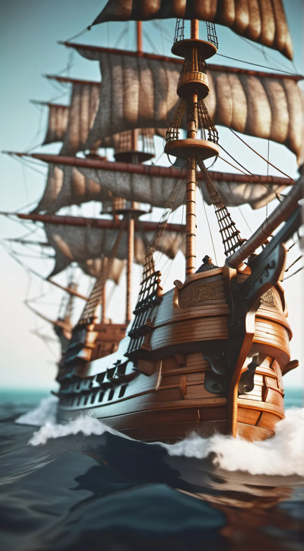 ai character: Dandys world Ship background