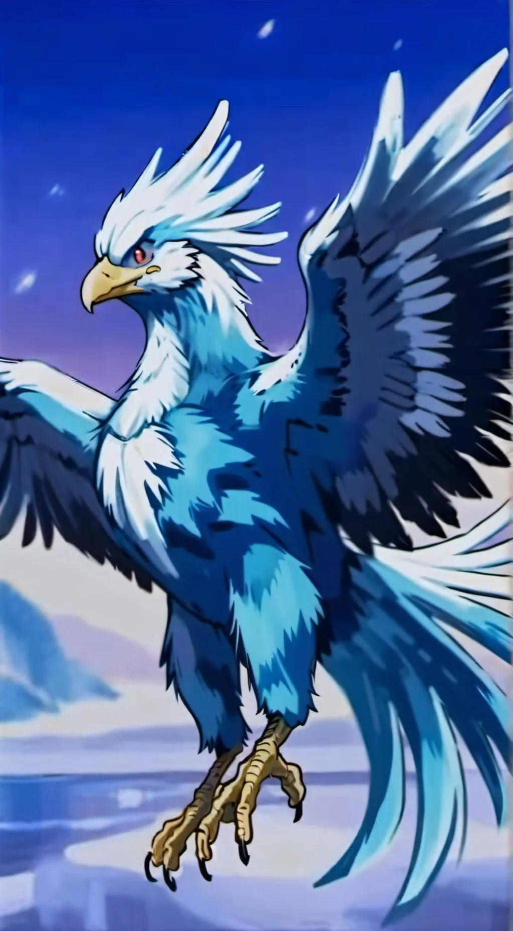 ai character: Articuno background