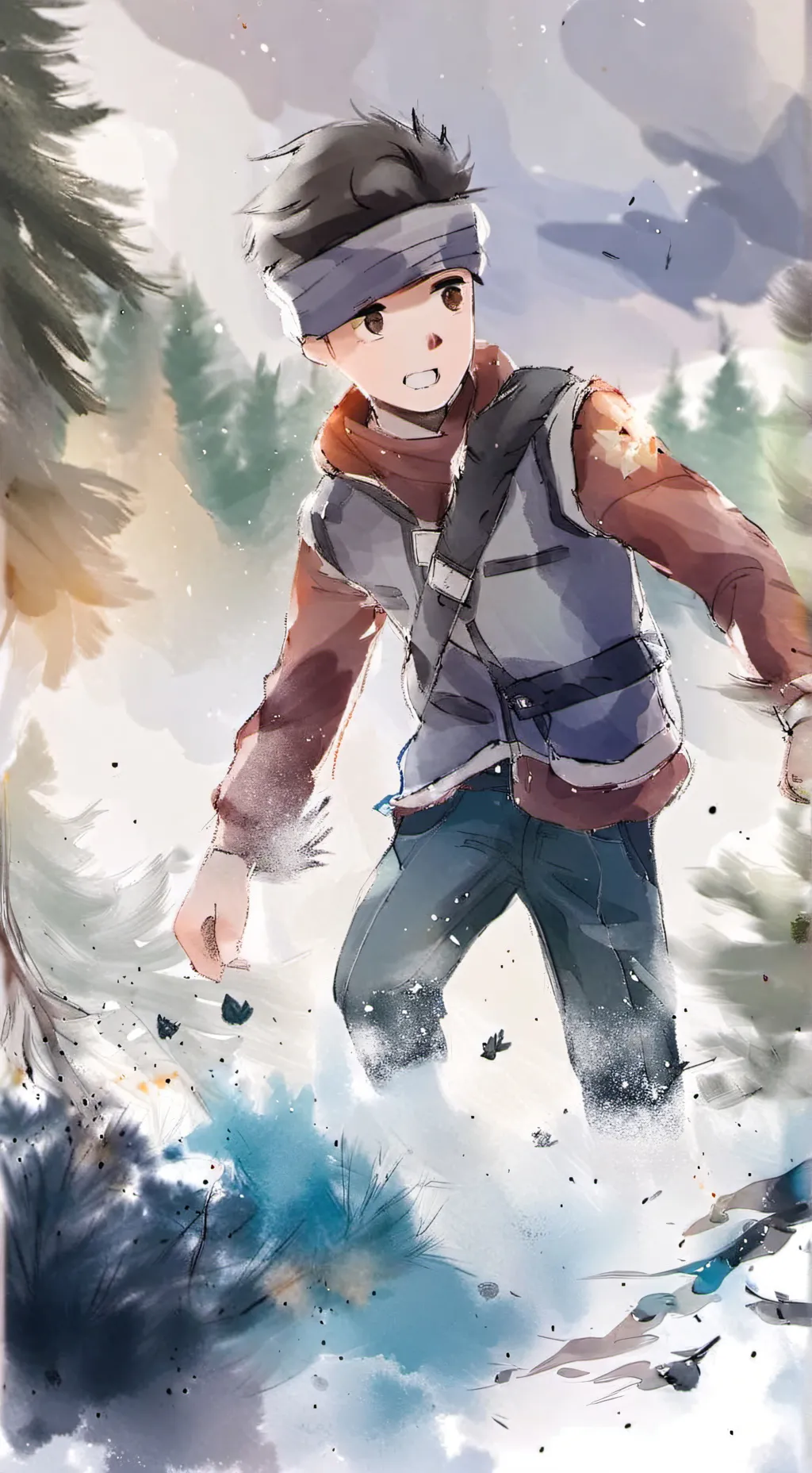 ai character: Chase background