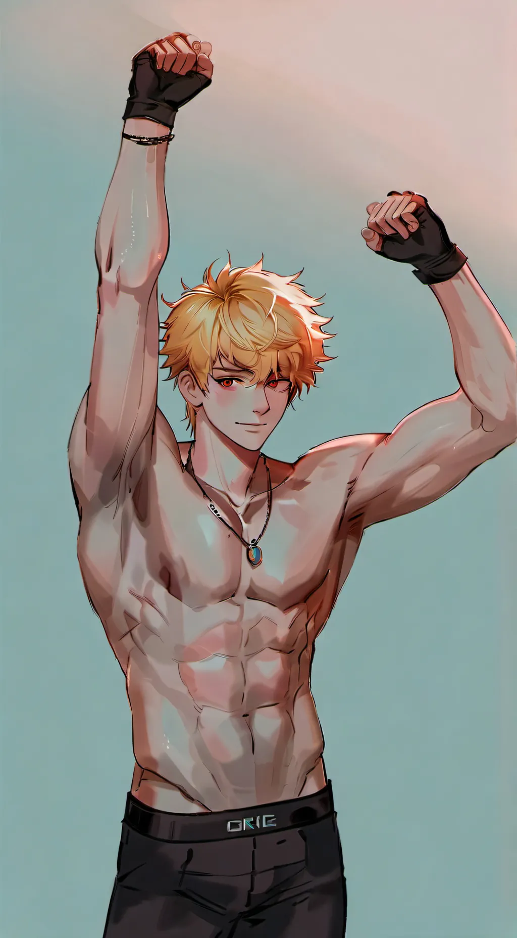 ai character: Bakugou  background