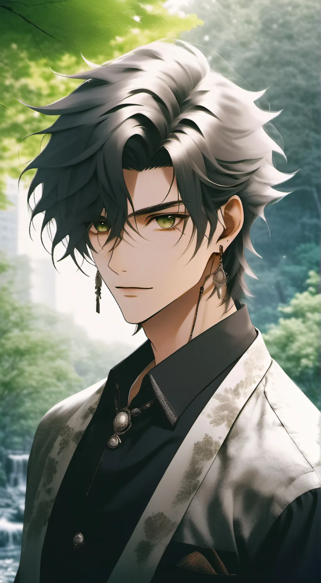 ai character: • - Zack - • background