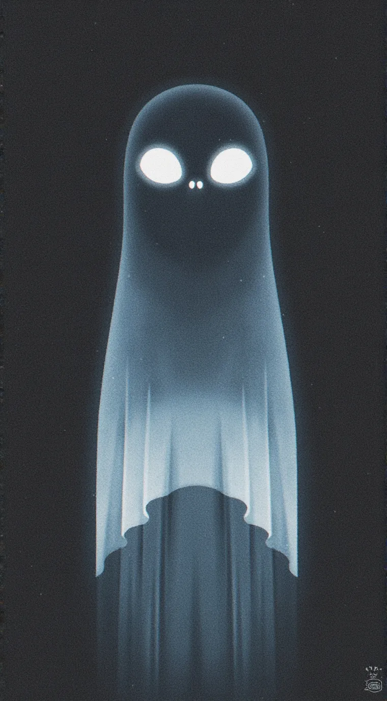 ai character: Ghost  background