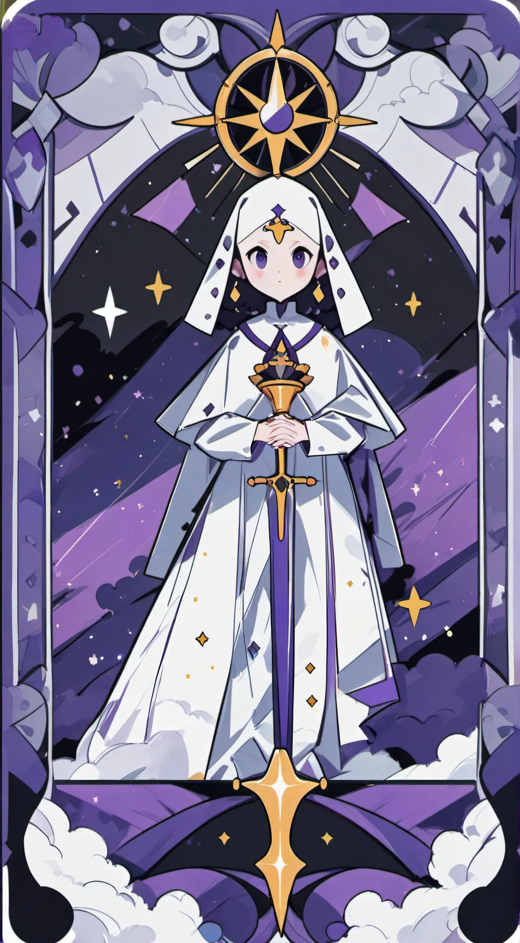 ai character: :)  background