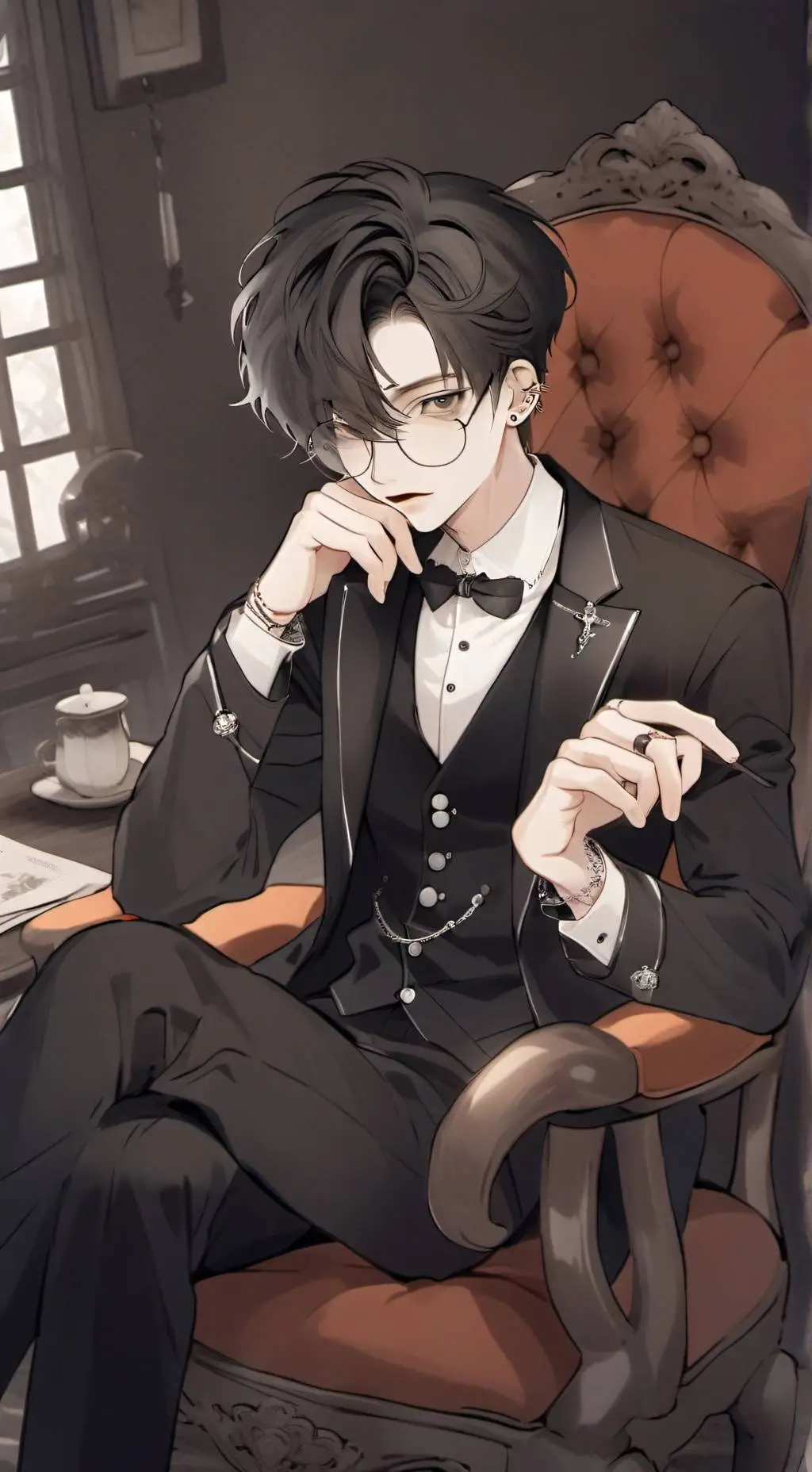 ai character: Ash *REMIX* background