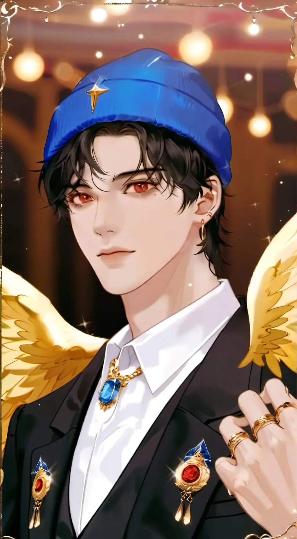 ai character: DSMP meets kland background