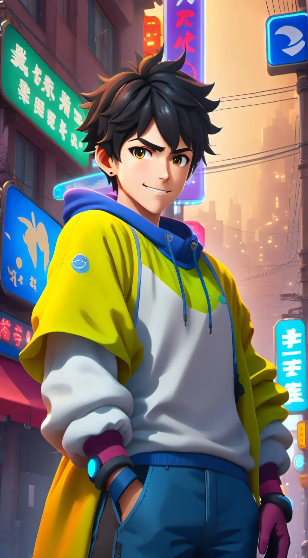 ai character: Ryann background