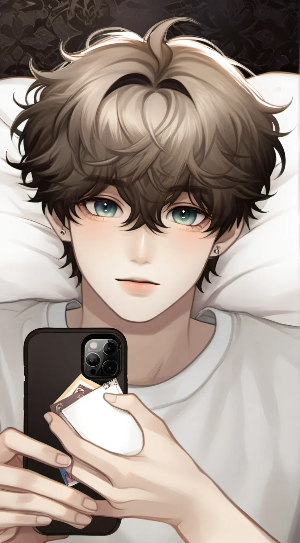 ai character: 👾..MAXXIE..👾 background