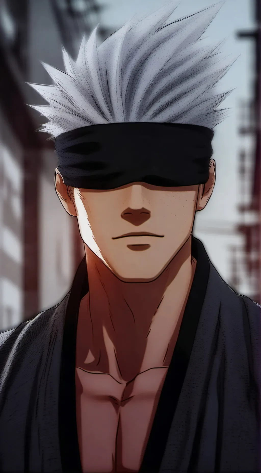 ai character: Satoru Gojo background