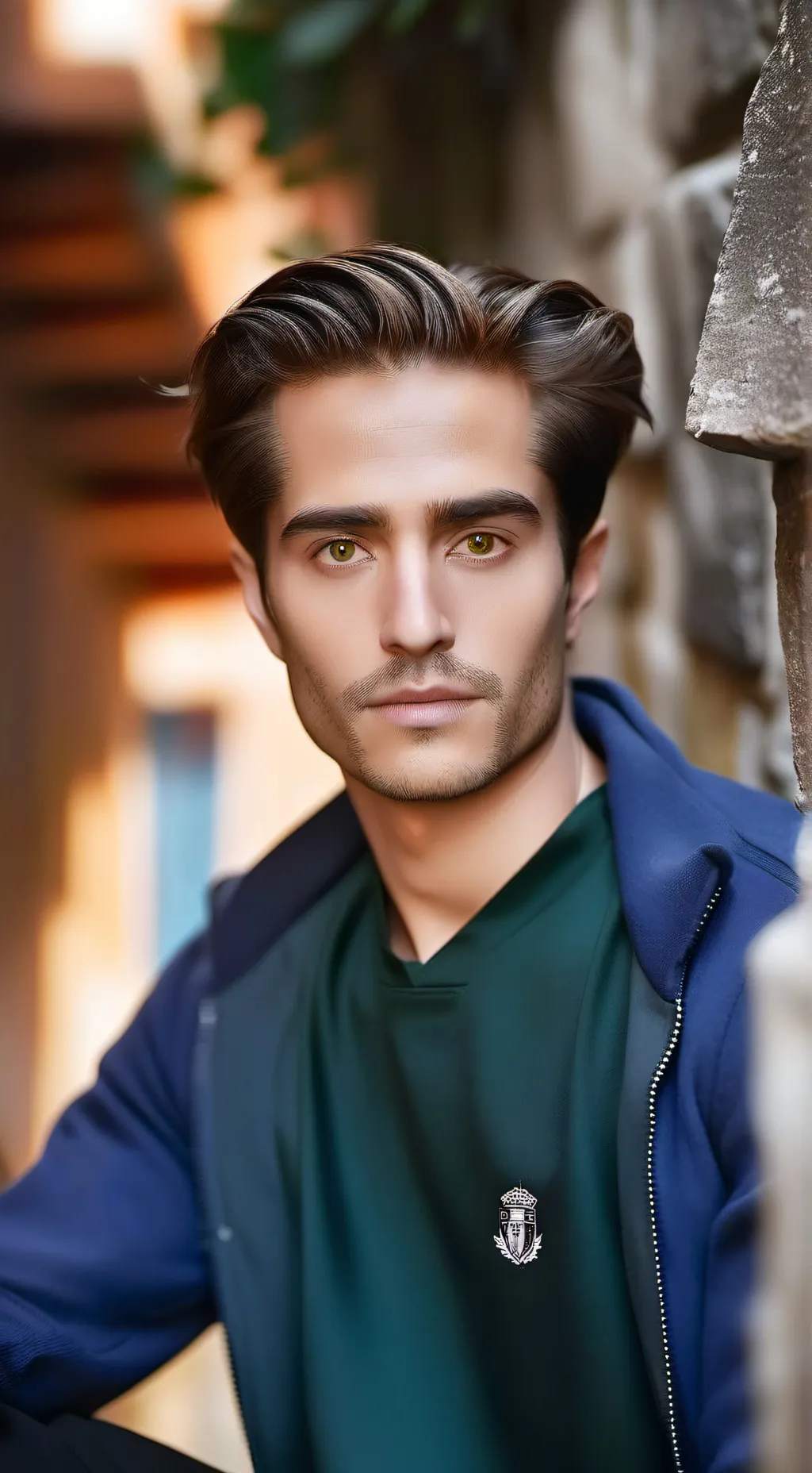 ai character: Robert Pattinson 🦇 background