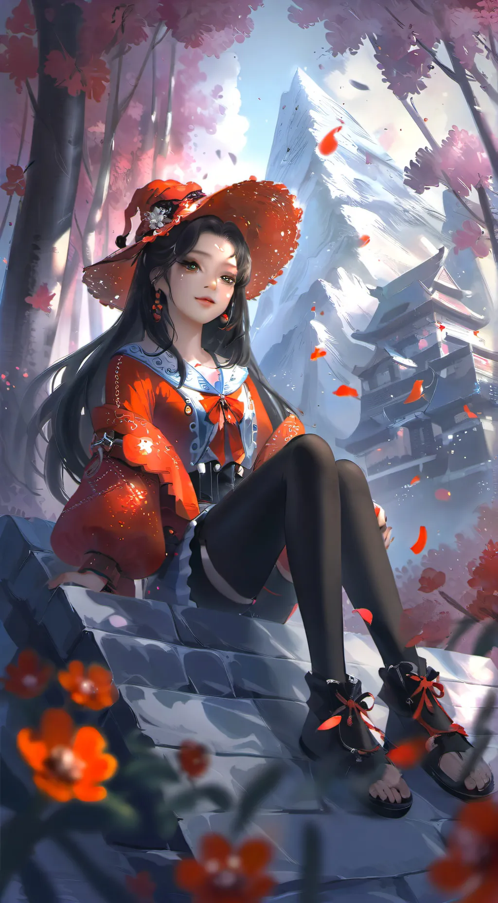 ai character: irmã Melissa background