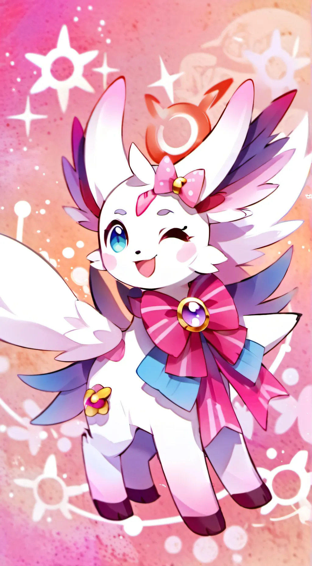 ai character: fairy  background