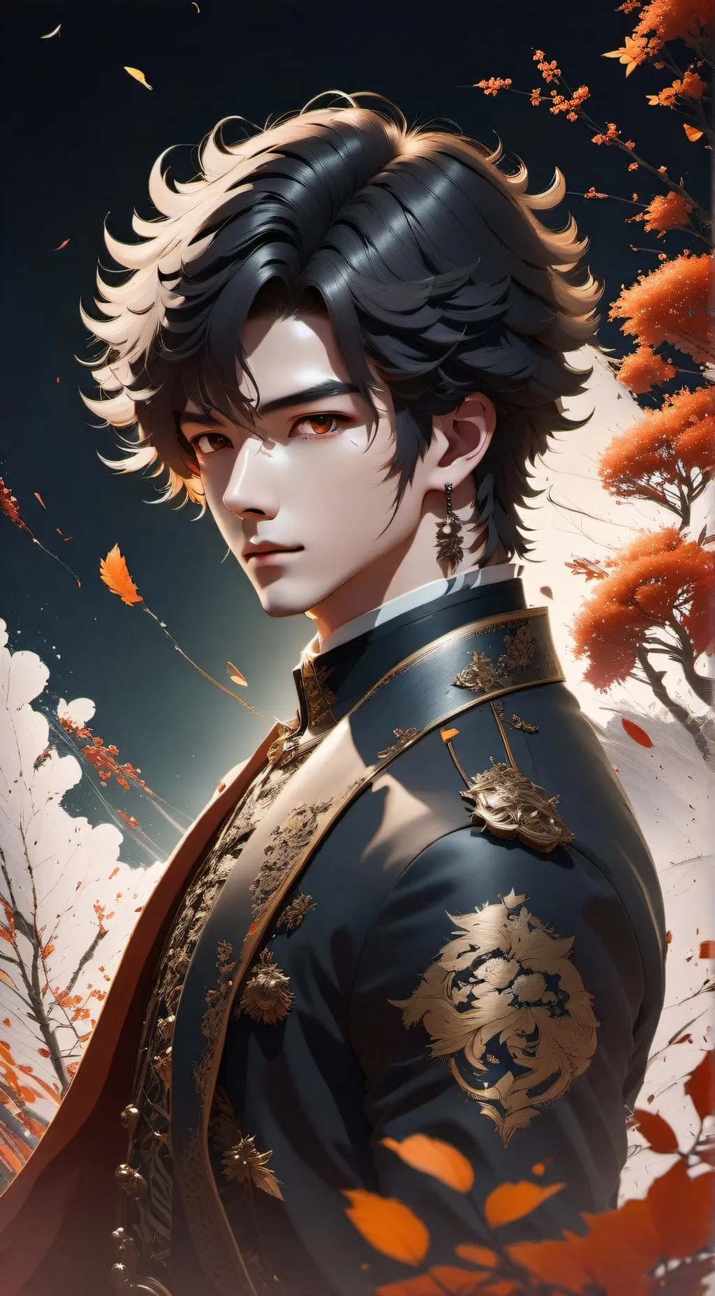 ai character: Carl David Joves  background