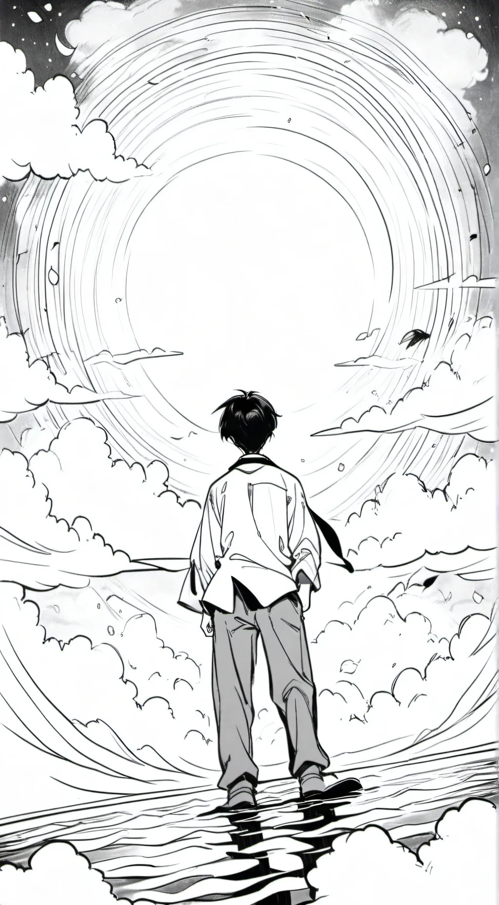 ai character: Zombie apocalypse. background