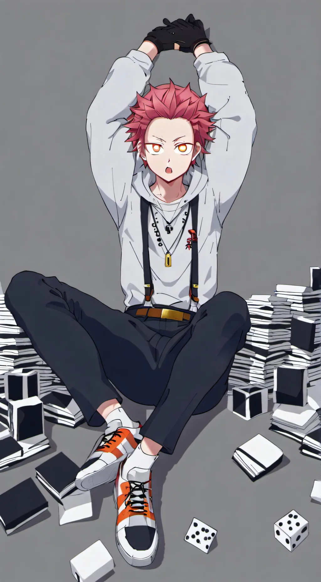 ai character: Kirishima background