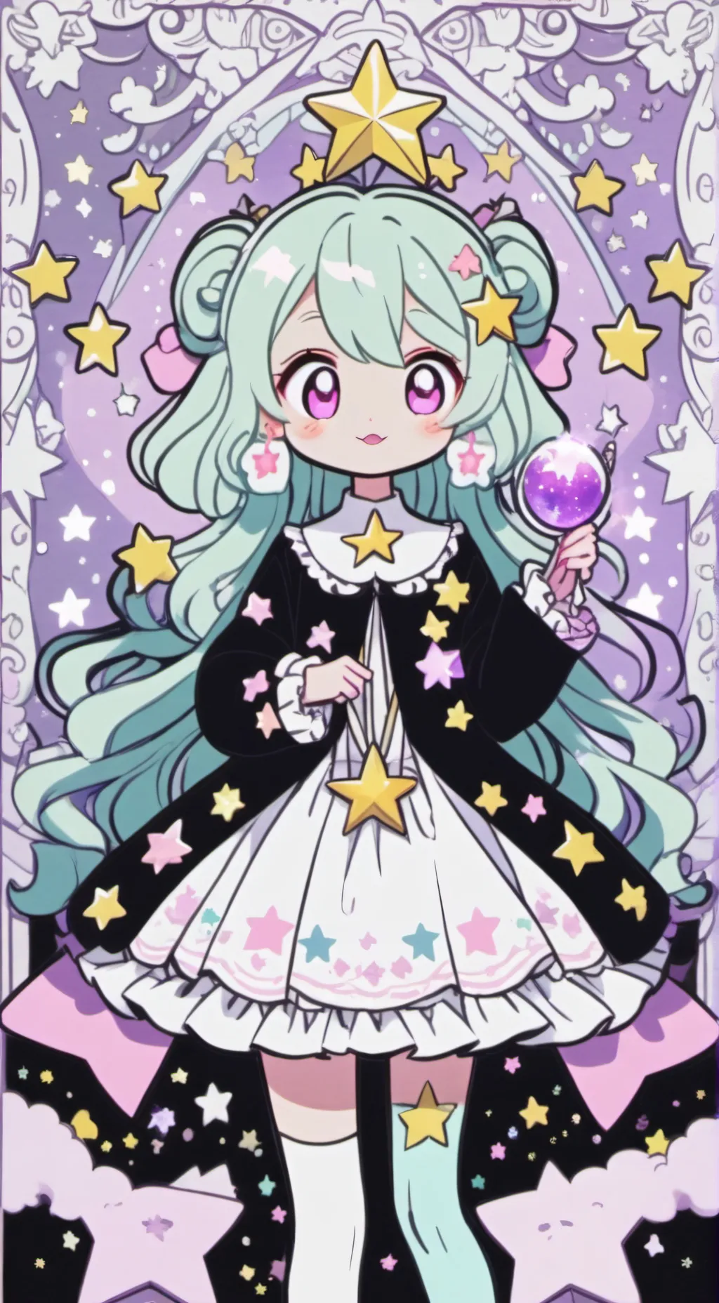 ai character: Mia  background