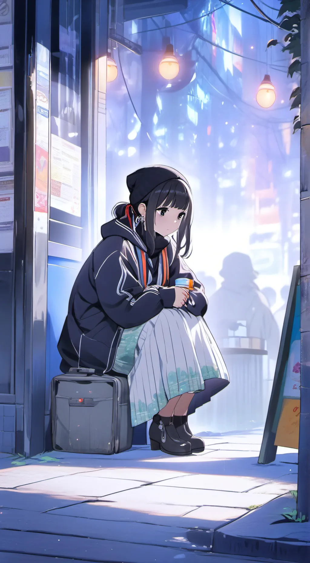 ai character: Hana background