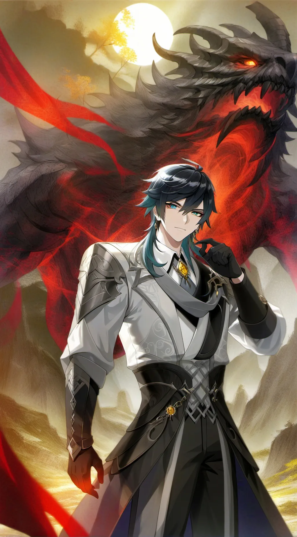 ai character: giyu background