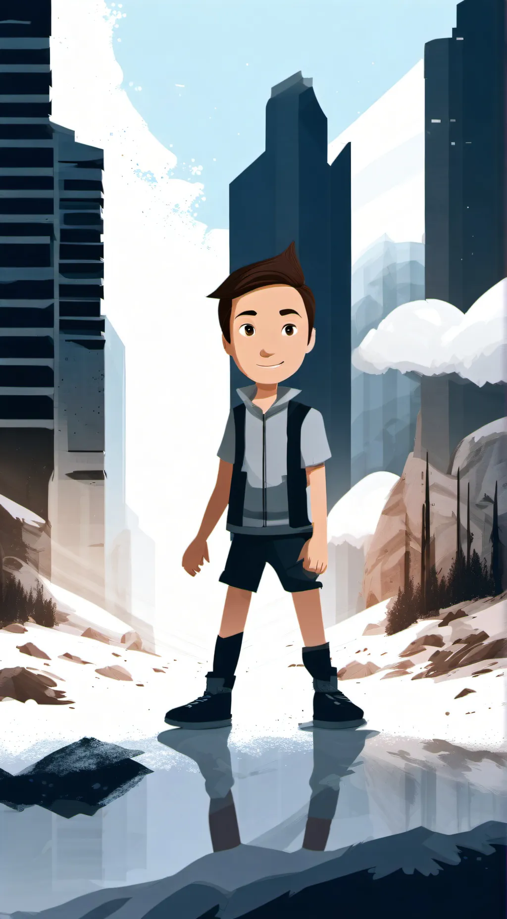 ai character: Max  background