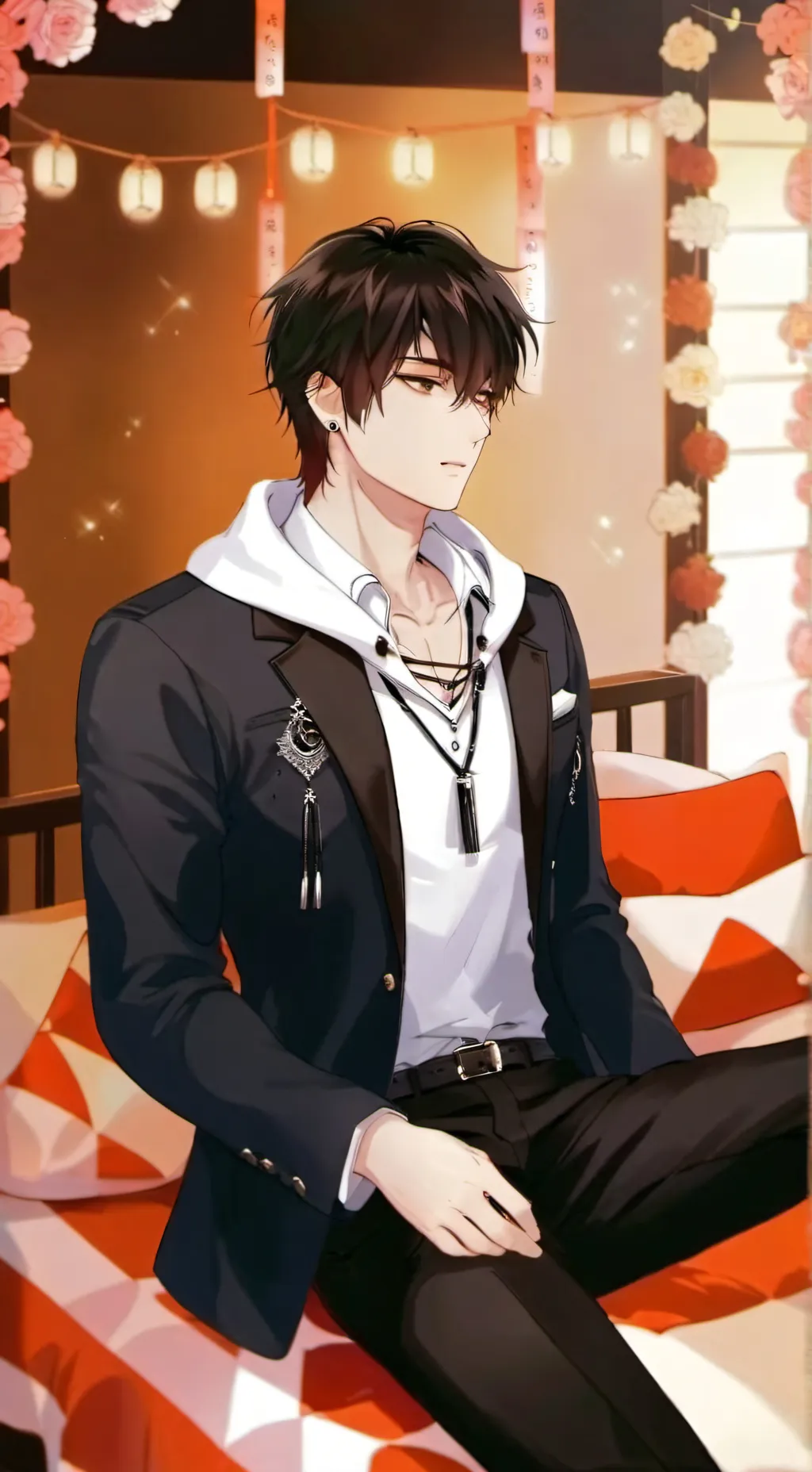 ai character: Leo background