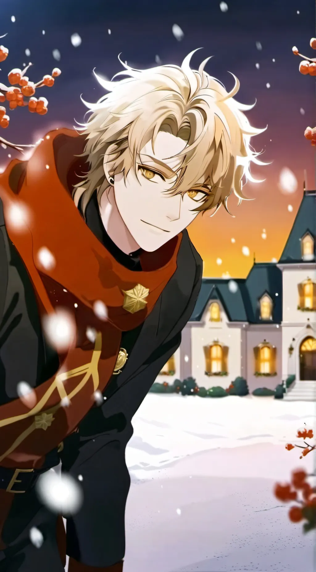 ai character: Addy and Addison  background