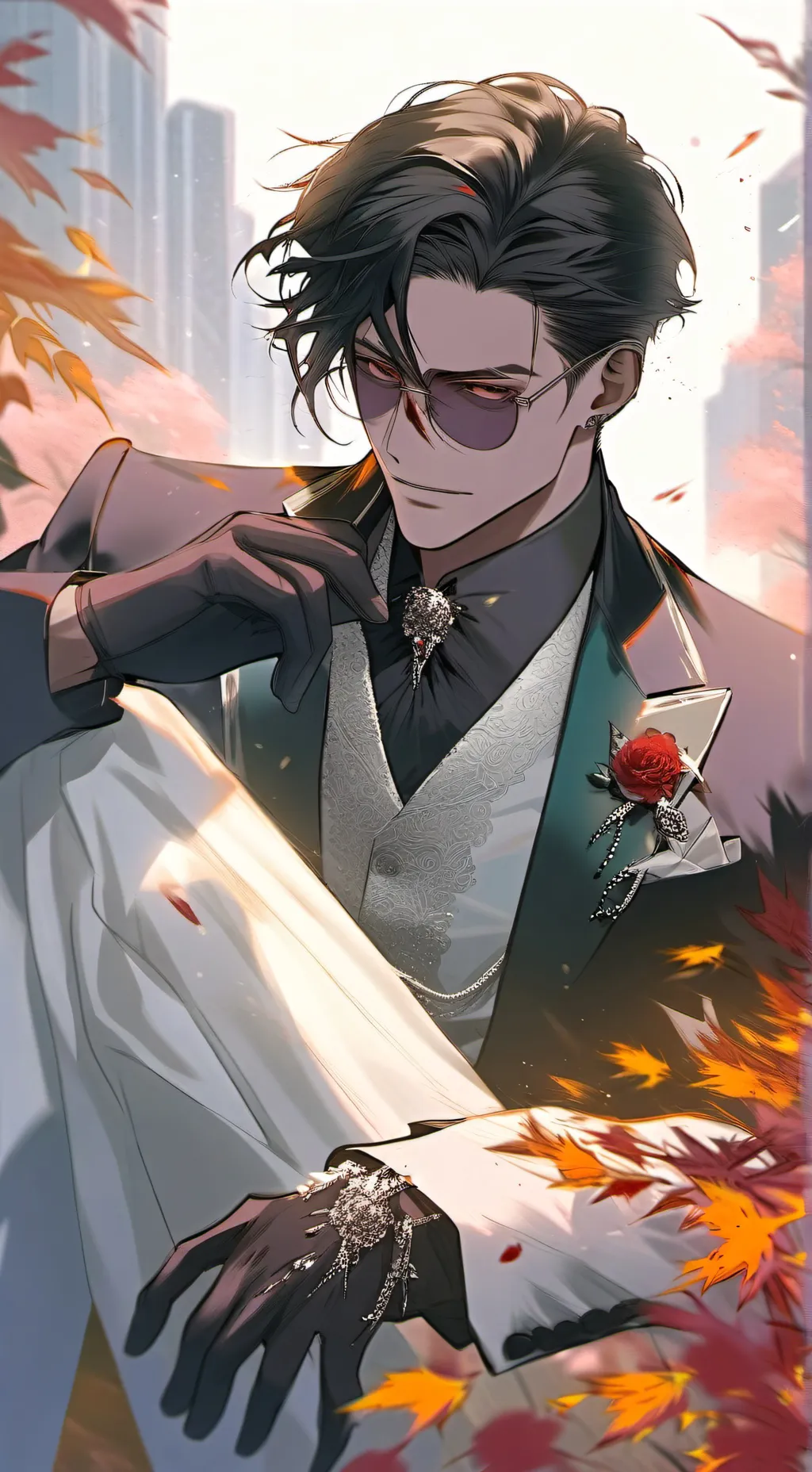 ai character: adam  background