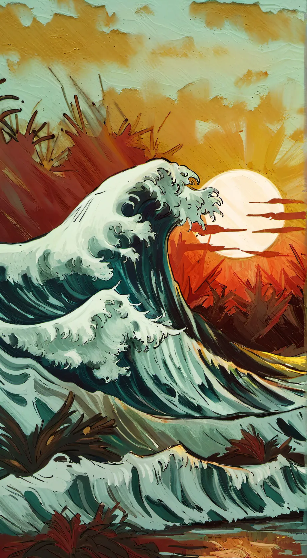 ai character: Gtag hide n seek background